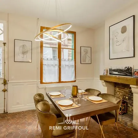 Le Coeur Townhouse Center 4 Guests Honfleur