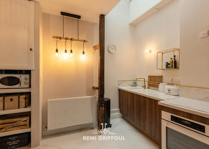 Feriehus Le Coeur Townhouse Center 4 Guests Honfleur